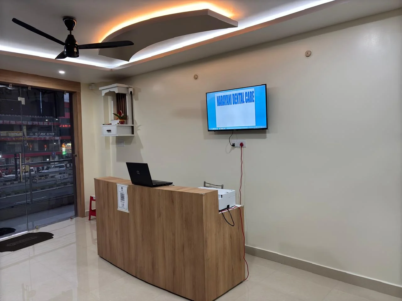 Narayani Dental Care front desk